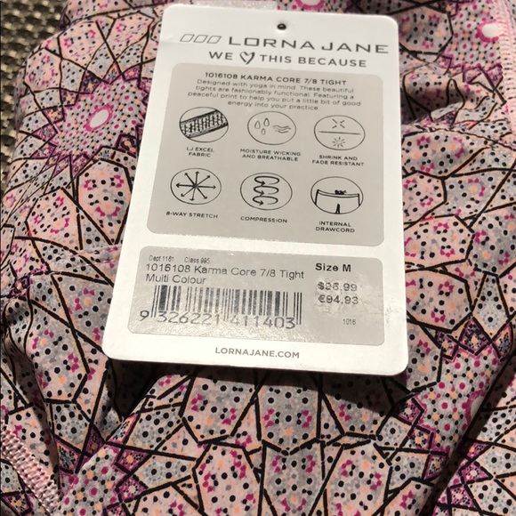 Lorna Jane Karma Core 7/8 Tight - Picture 7 of 7